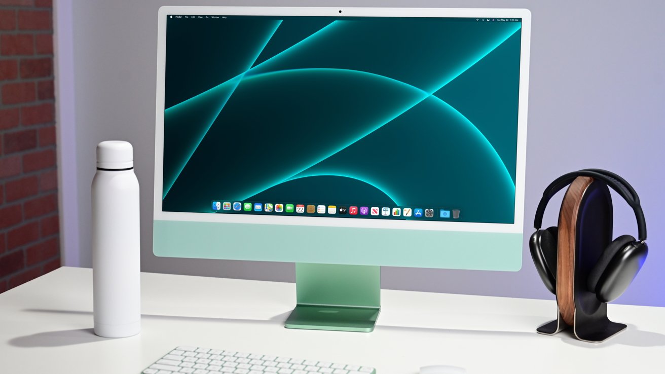 The 24-inch iMac is Apple's only all-in-one computer