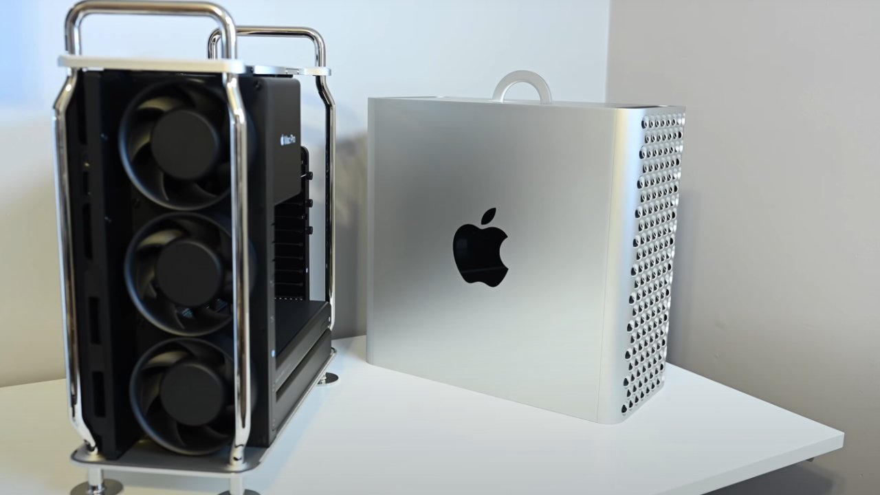 The Mac Pro is a large and expensive desktop