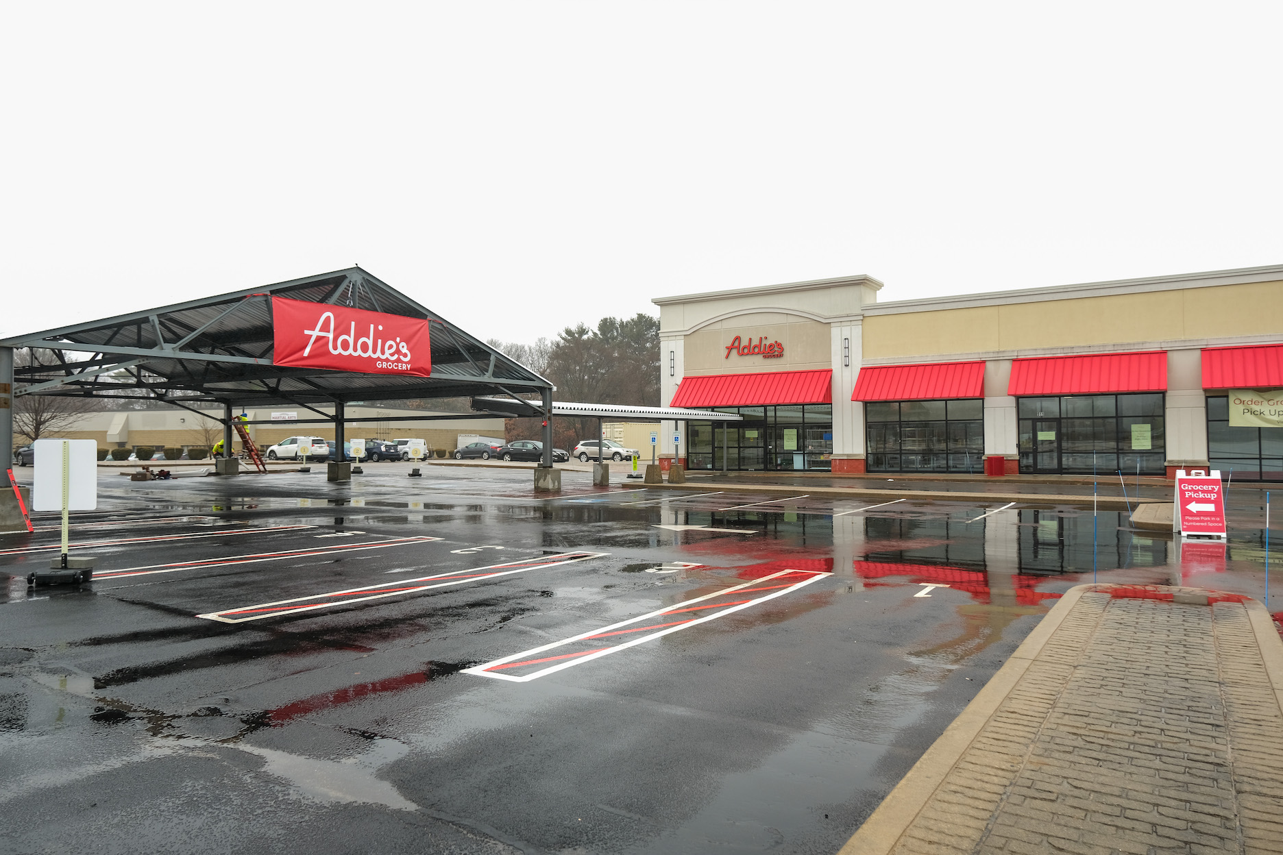 Addie's drive-up grocery store