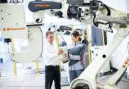 Sensors Make Industrial Robots