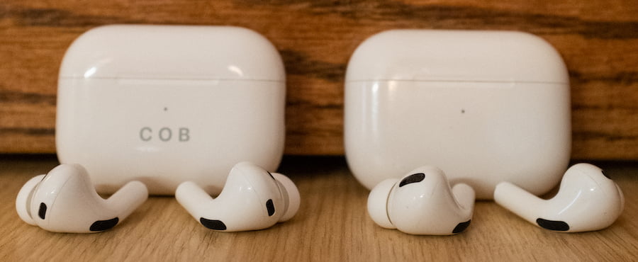 Apple AirPods Pro 1st vs 2nd Generation Wireless Earbuds with Charging Case