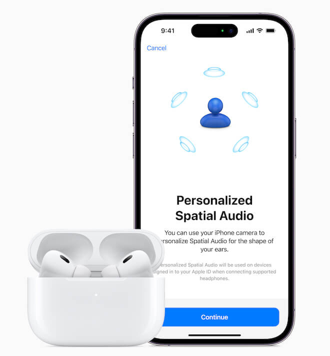 Apple AirPods Pro 2nd Gen offers Personalized Spatial Audio with iPhone 14 Pro