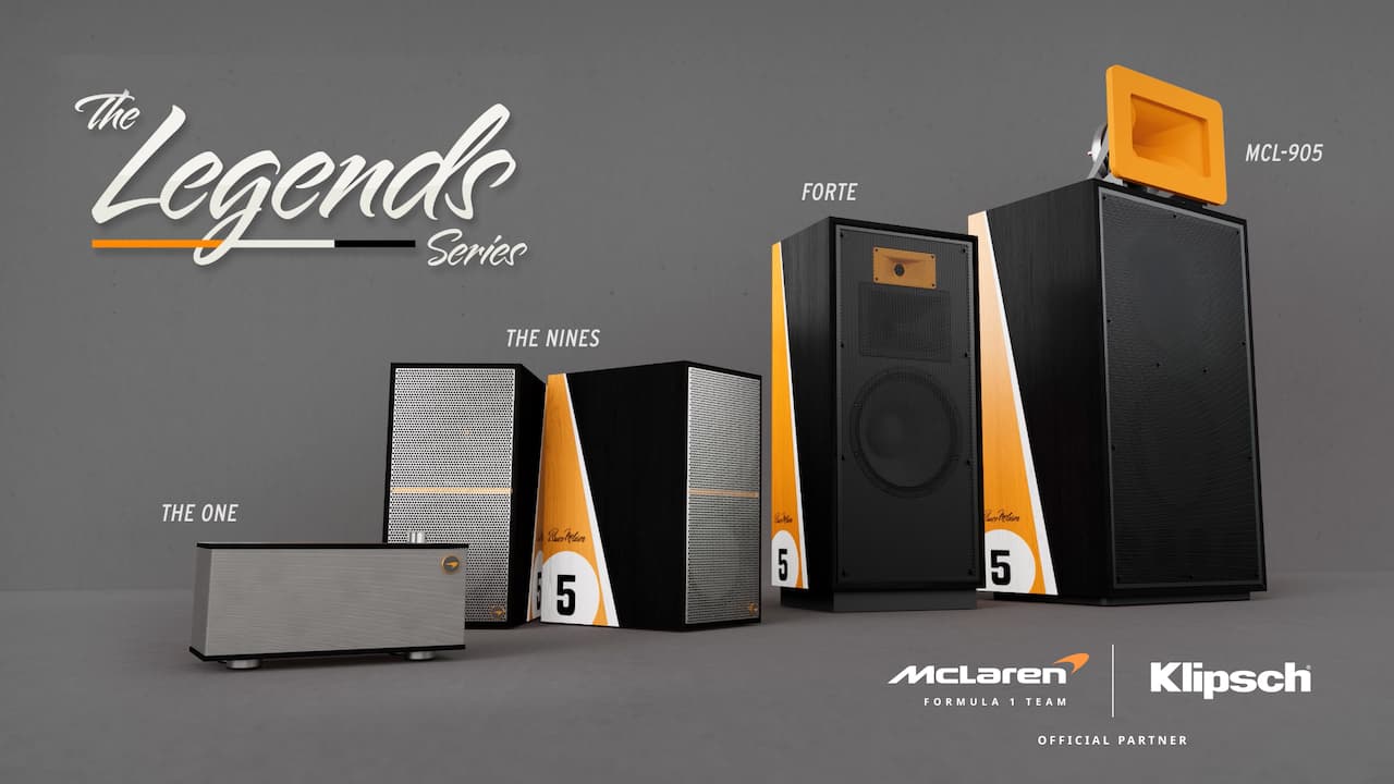 Klipsch The Legend Series McLaren Edition Loudspeakers