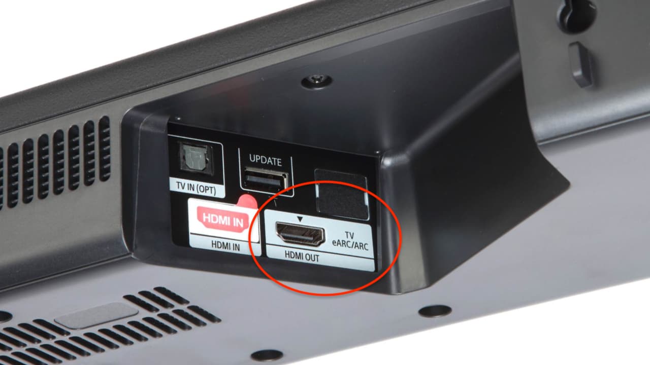 HDMI eARC/ARC Output on Sony HT-G700 Soundbar