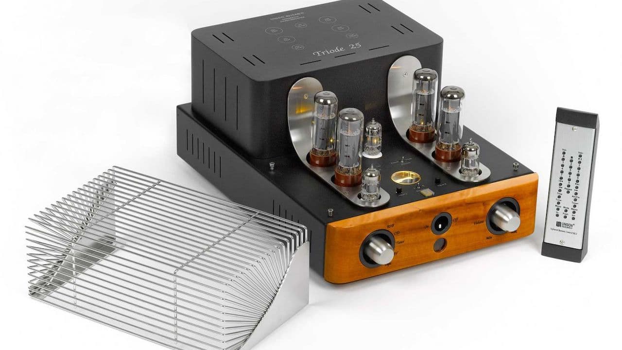 Unison Research Triode 25 Integrated Amplifier with Cage and Remote