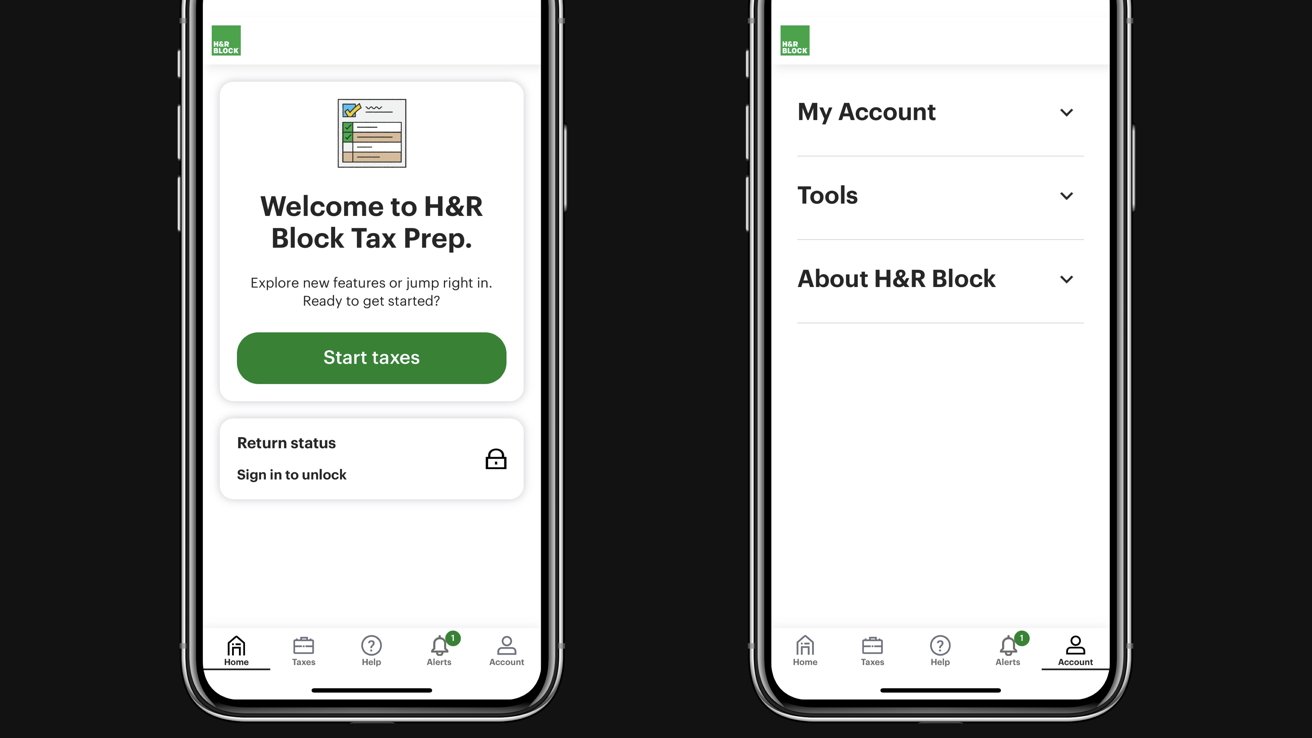 HRB TaxPrep app