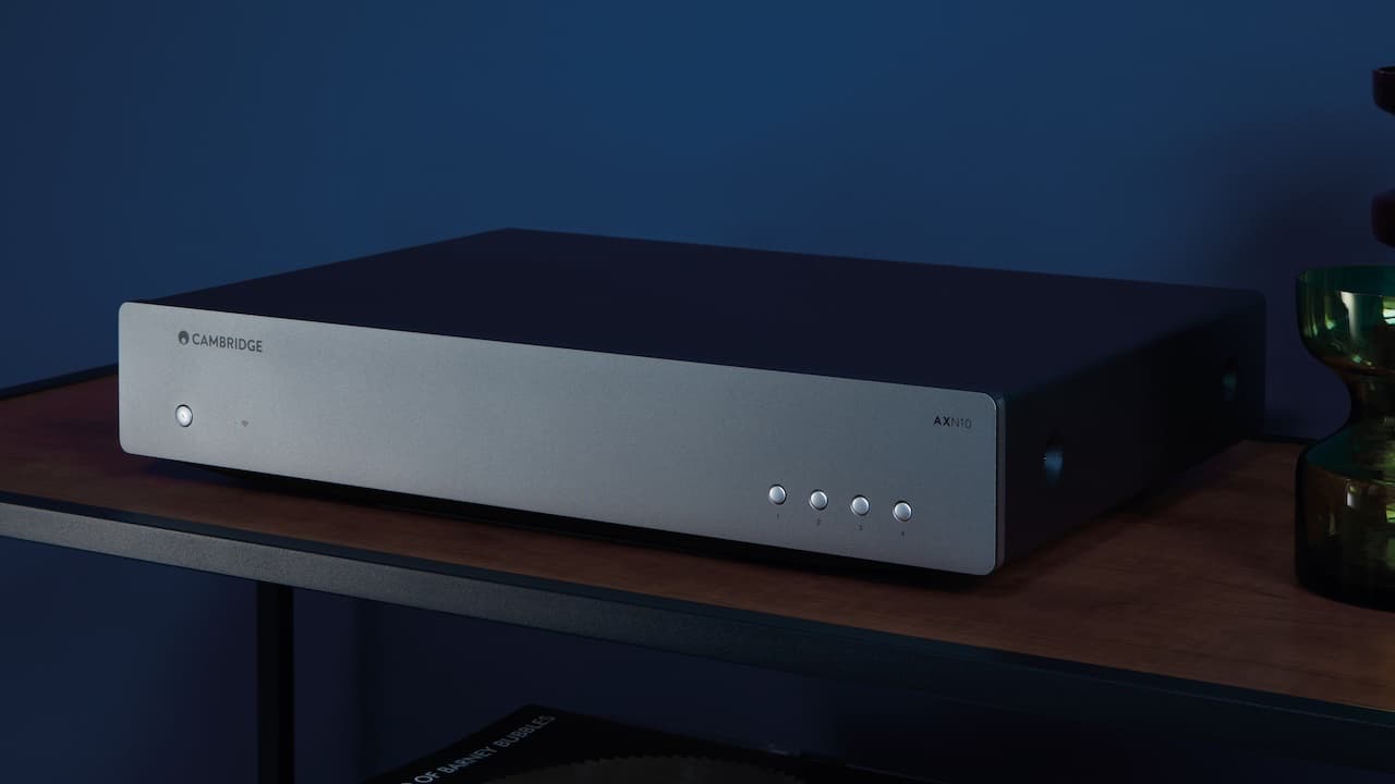 Cambridge Audio AXN10 Network Player Lifestyle Angle