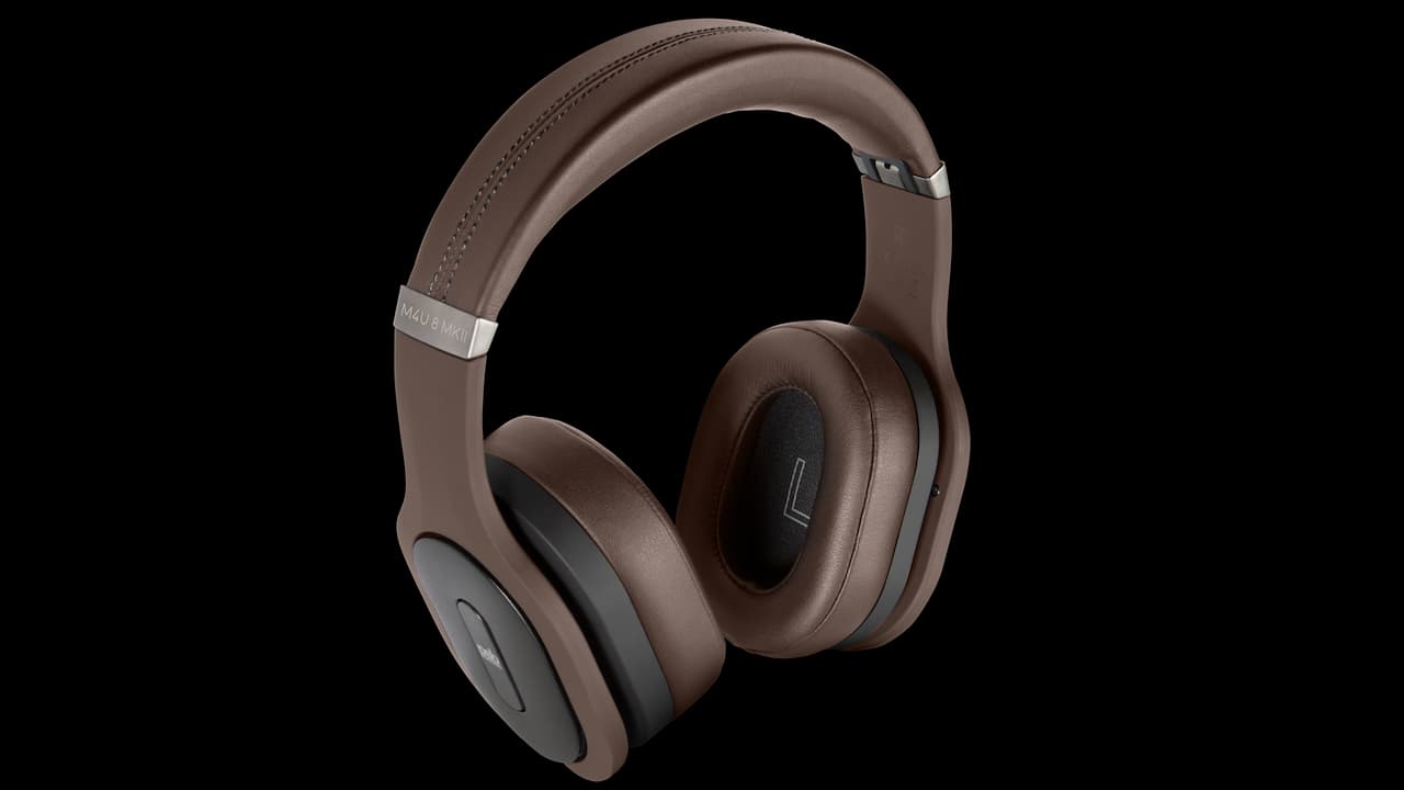 PSB M4U 8 MKII Wireless ANC Headphones in Espresso Brown