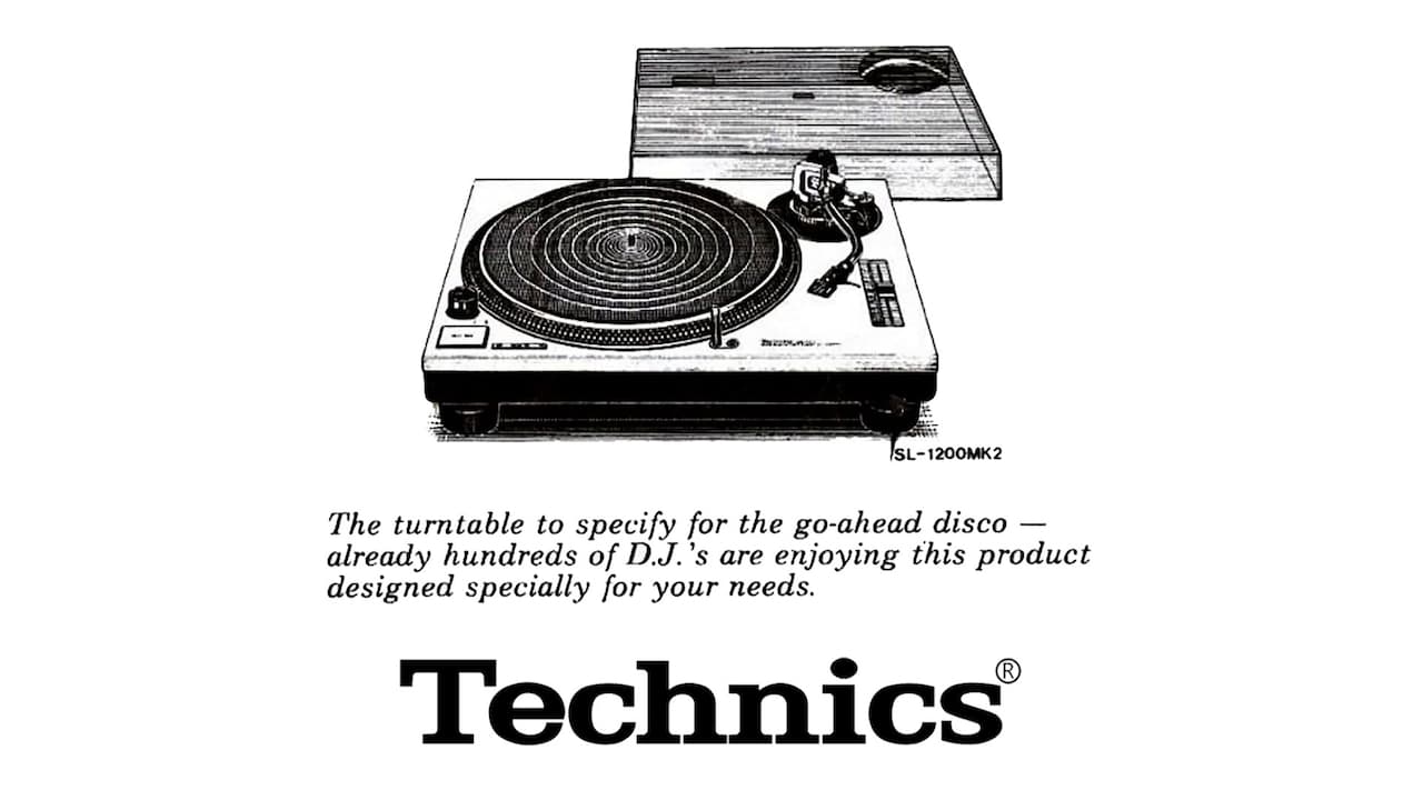 Technics SL-1200MK2 Turntable Art