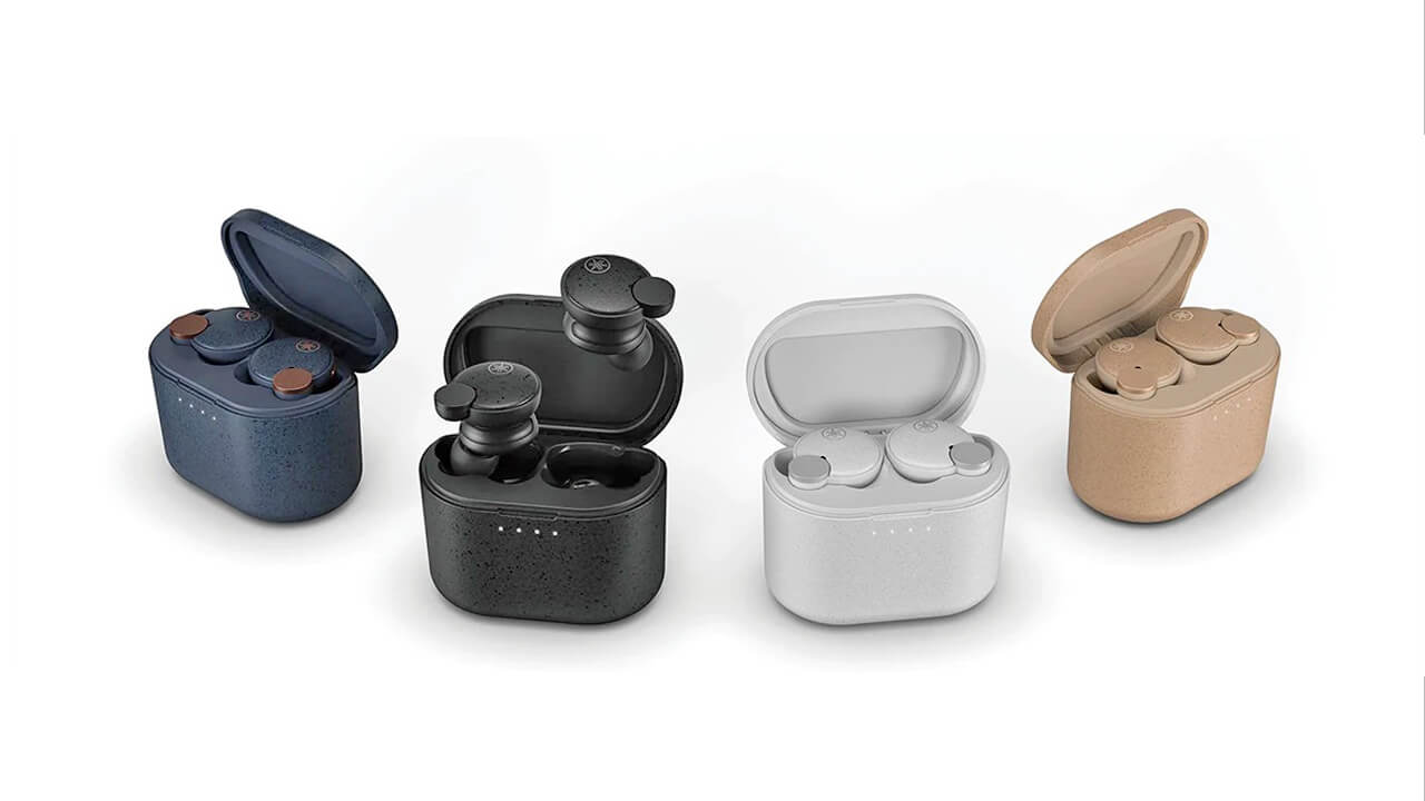 Yamaha TW-E7B True Wireless Earbuds in Charging Case