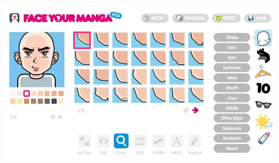 Face your Manga