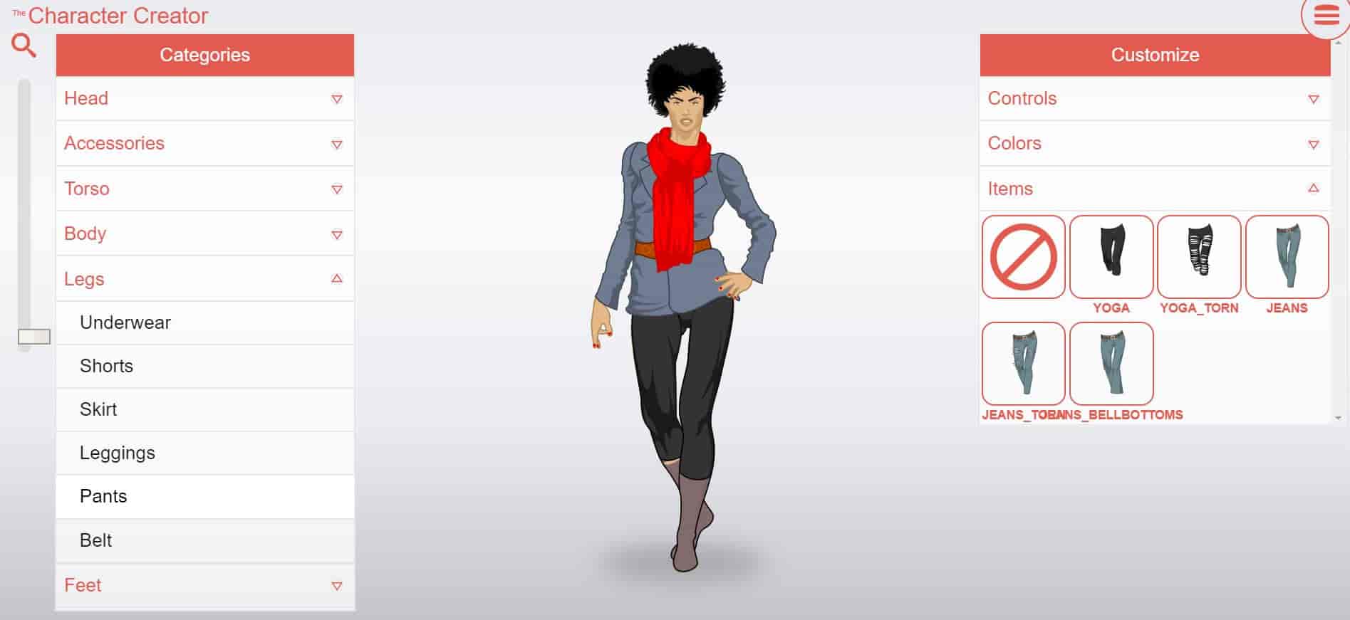 The Character Creator
