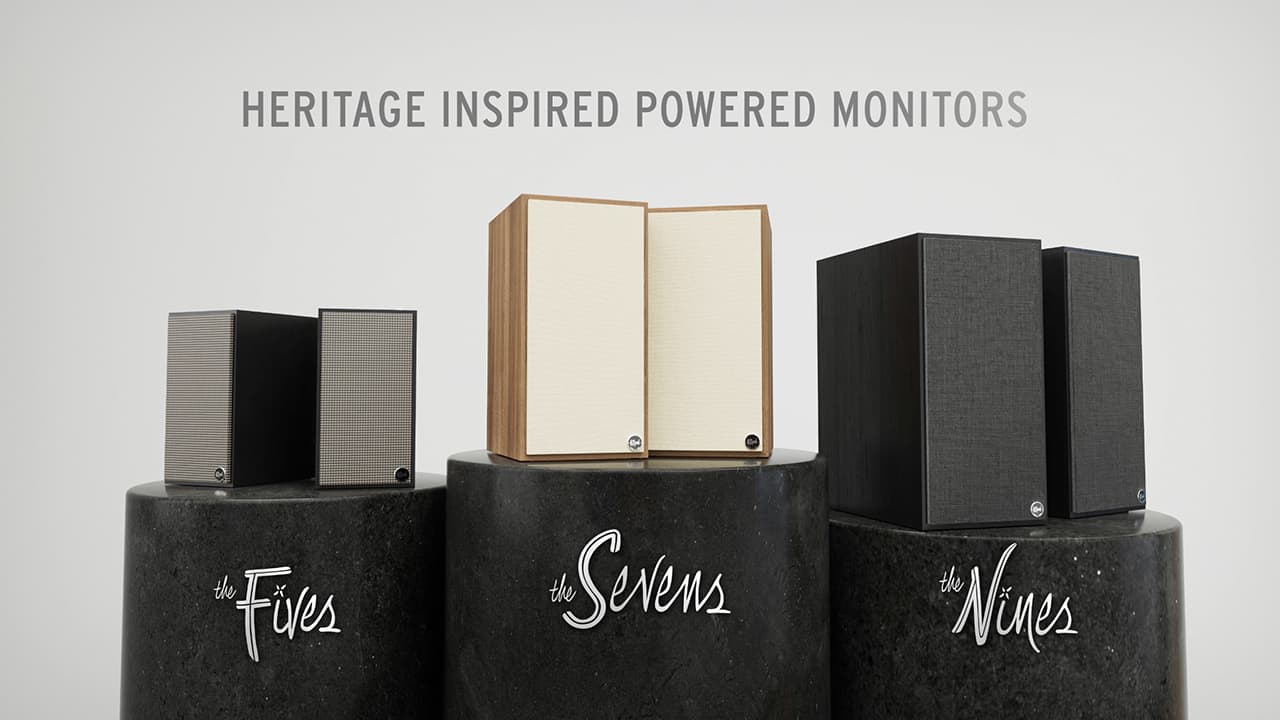 Klipsch The Fives, The Sevens and The Nines Heritage Wireless Speakers