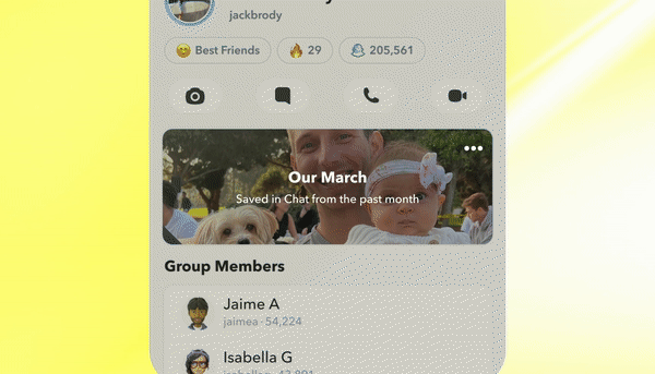 Snapchat's new Flashback memories feature