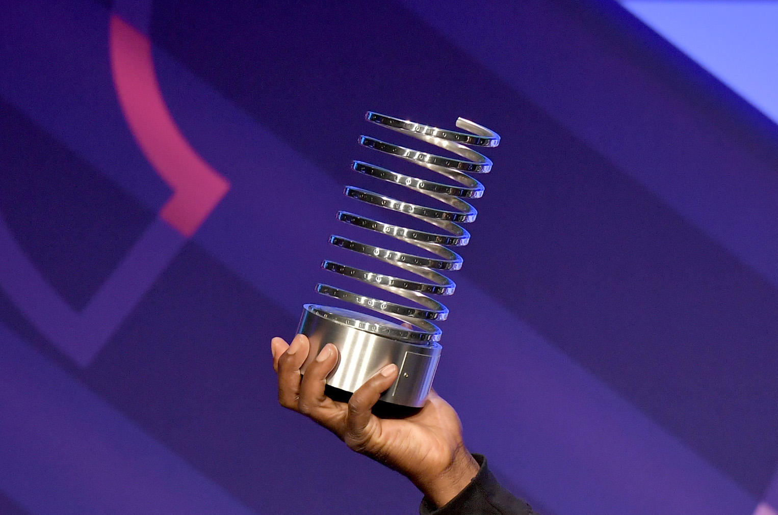 NEW YORK, NEW YORK - MAY 13: Fulton Leroy Washington receives award onstage during The 23rd Annual Webby Awards on May 13, 2019 in New York City. (Photo by Michael Loccisano/Getty Images for Webby Awards)