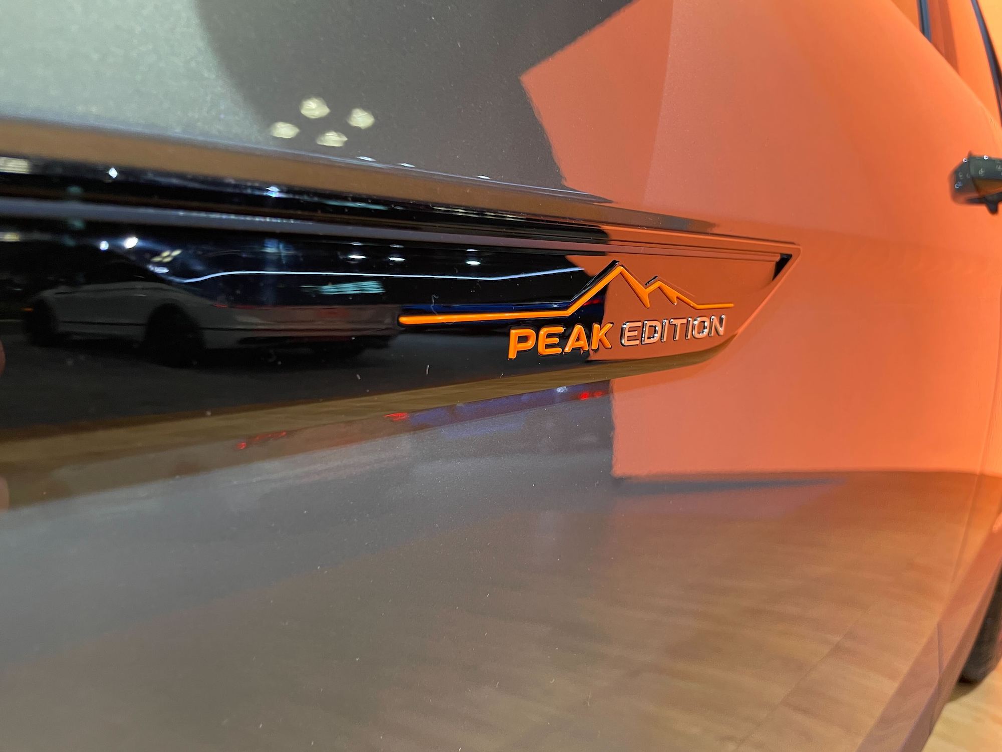 Peak Edition SUV at new york auto show