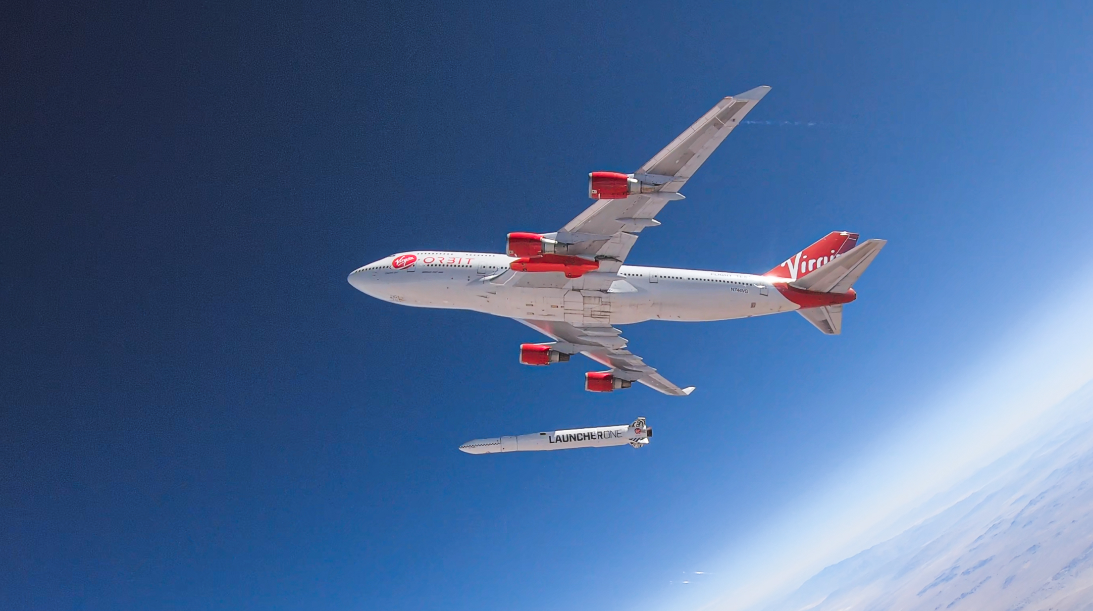 virgin orbit horizontal rocket launch