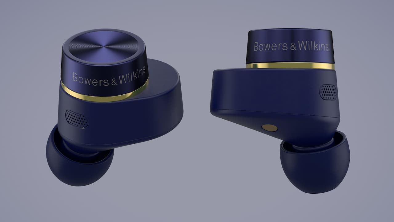 Bowers & Wilkins Pi7 S2 Wireless Earbuds Midnight Blue