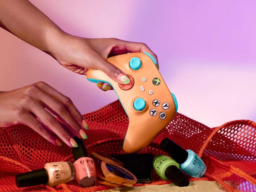 Xbox Wireless Controller – Sunkissed Vibes OPI Special Edition