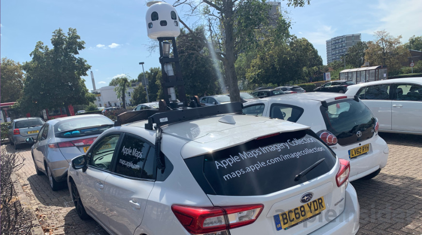 Imaging and LiDAR data from Apple Maps cars may be used to teach Apple's self-driving systems. 