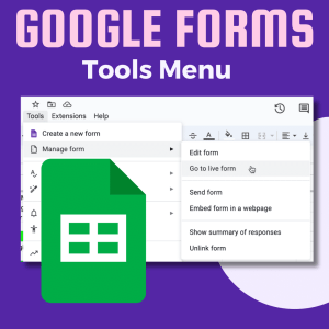 Manage Google Forms in Google Sheets