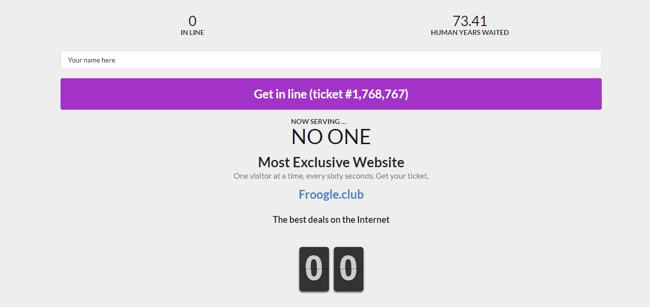 Most Exclusive Website