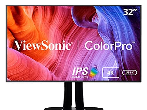 ViewSonic VP3268a-4K 32 Inch Premium IPS 4K Monitor