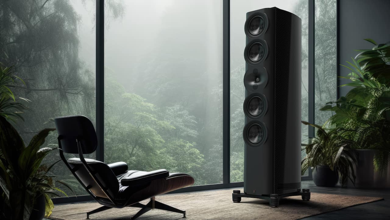 Perlisten S7t Limited Edition Loudspeaker Lifestyle without grille