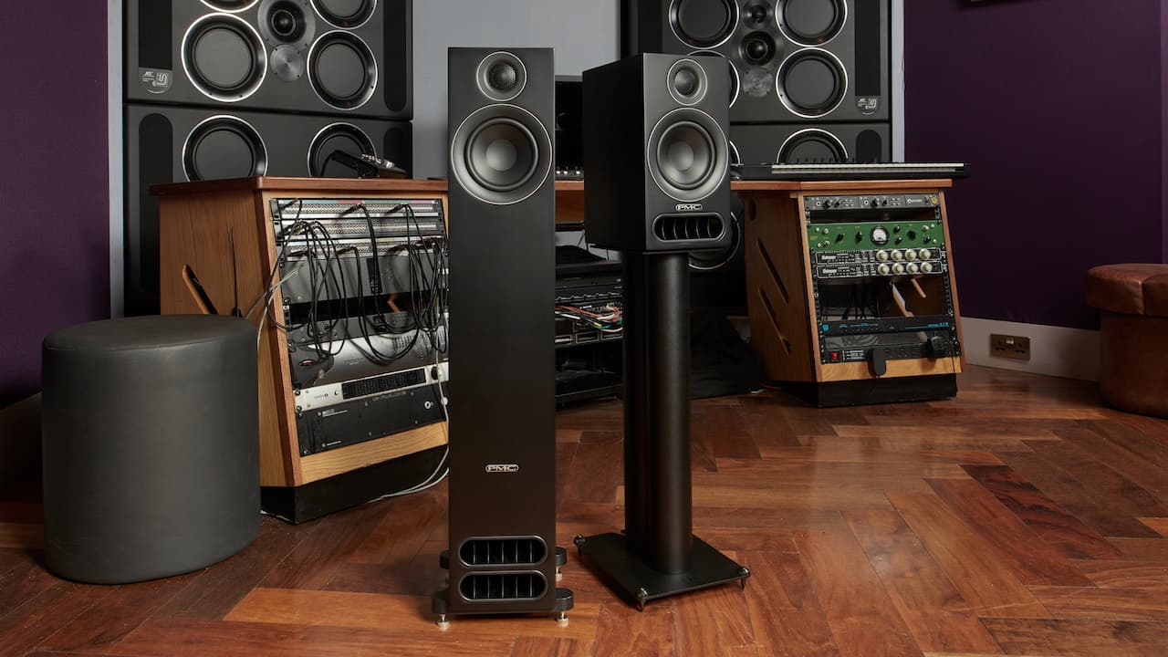 PMC prodigy1 and prodigy5 Loudspeakers in the studio