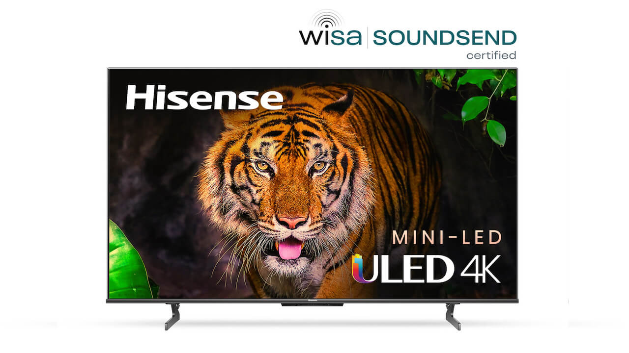 WiSA Soundsend Certified Hisense TV