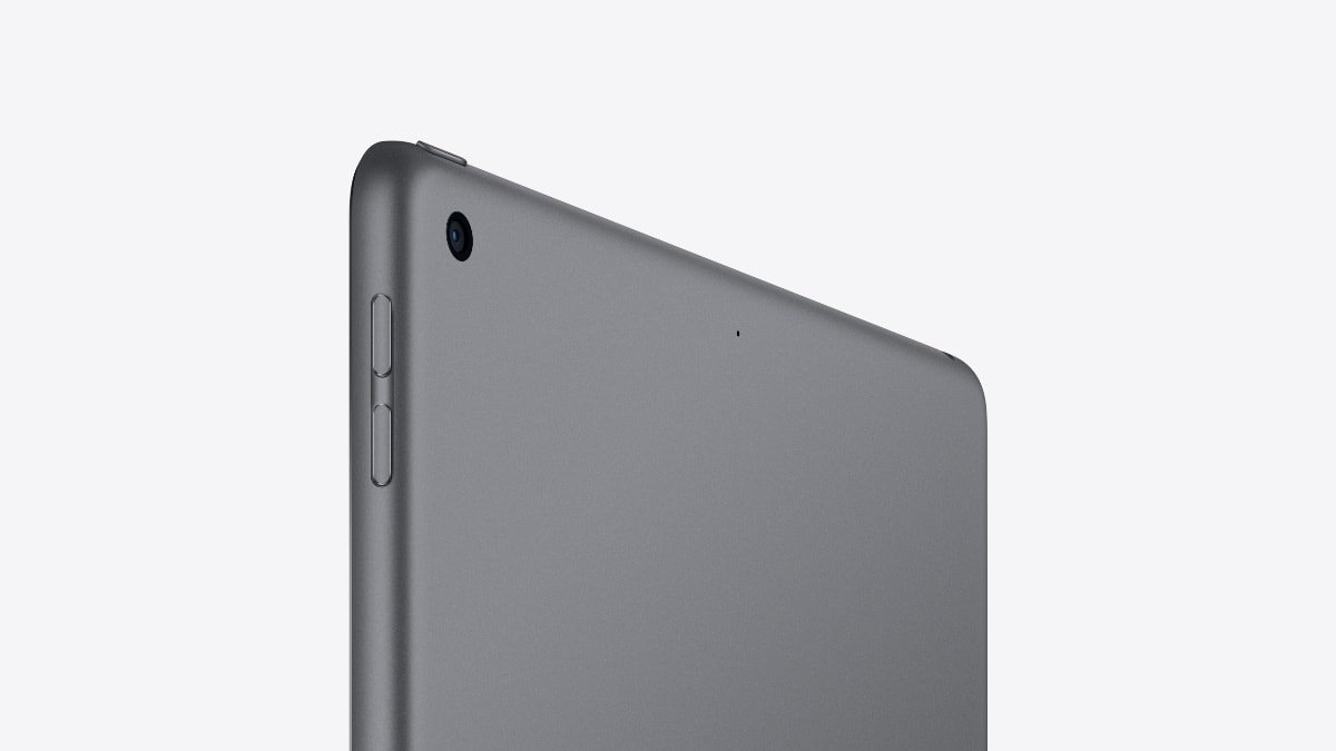 The iPad's rear camera