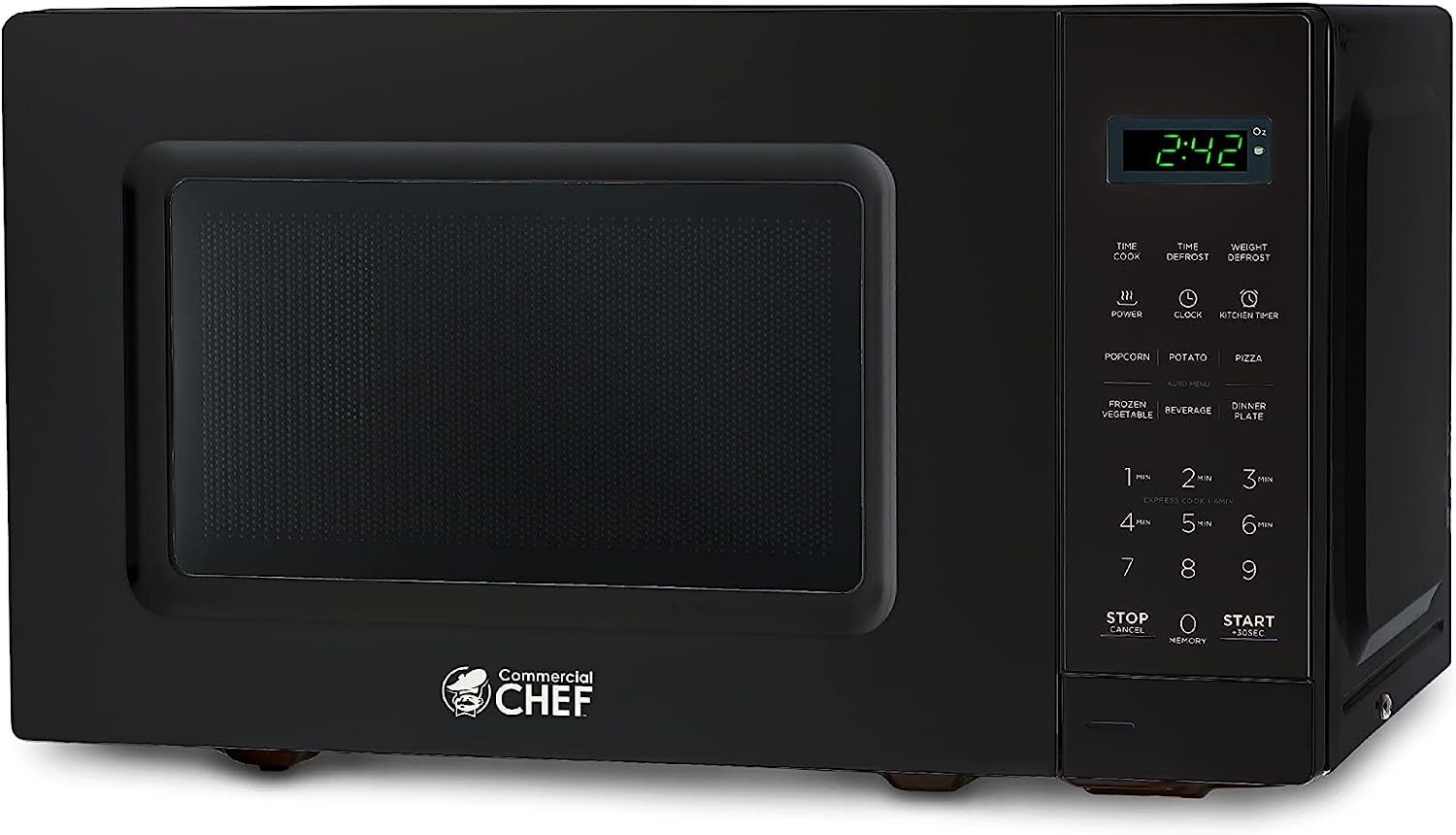 COMMERCIAL CHEF Small Microwave