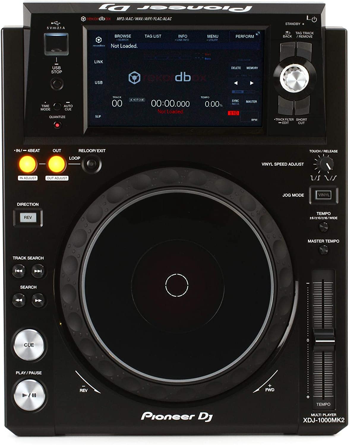 Pioneer XDJ-1000MK2 DJ Controller with Screen
