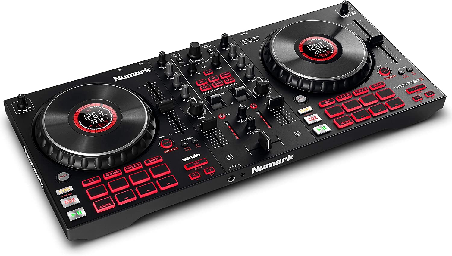 Numark Mixtrack Platinum FX DJ Controller 