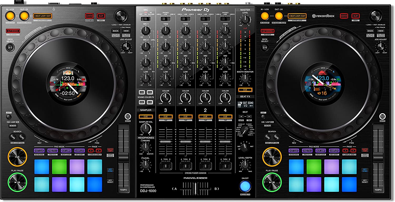 Pioneer DJ DDJ-1000 4 Channel DJ Controller