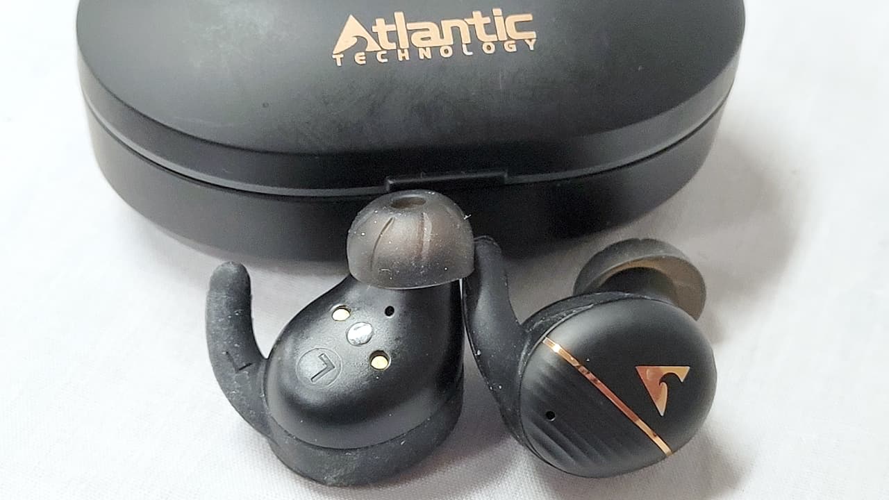 Atlantic Technology TWS1 Wireless ANC Earbuds with Charging Case
