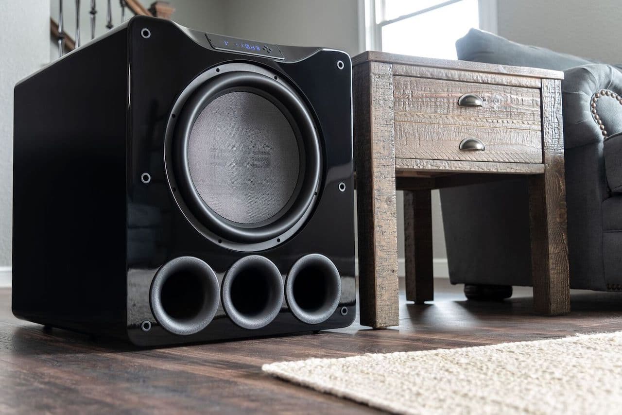 SVS PB16-Ultra Subwoofer without grille lifestyle