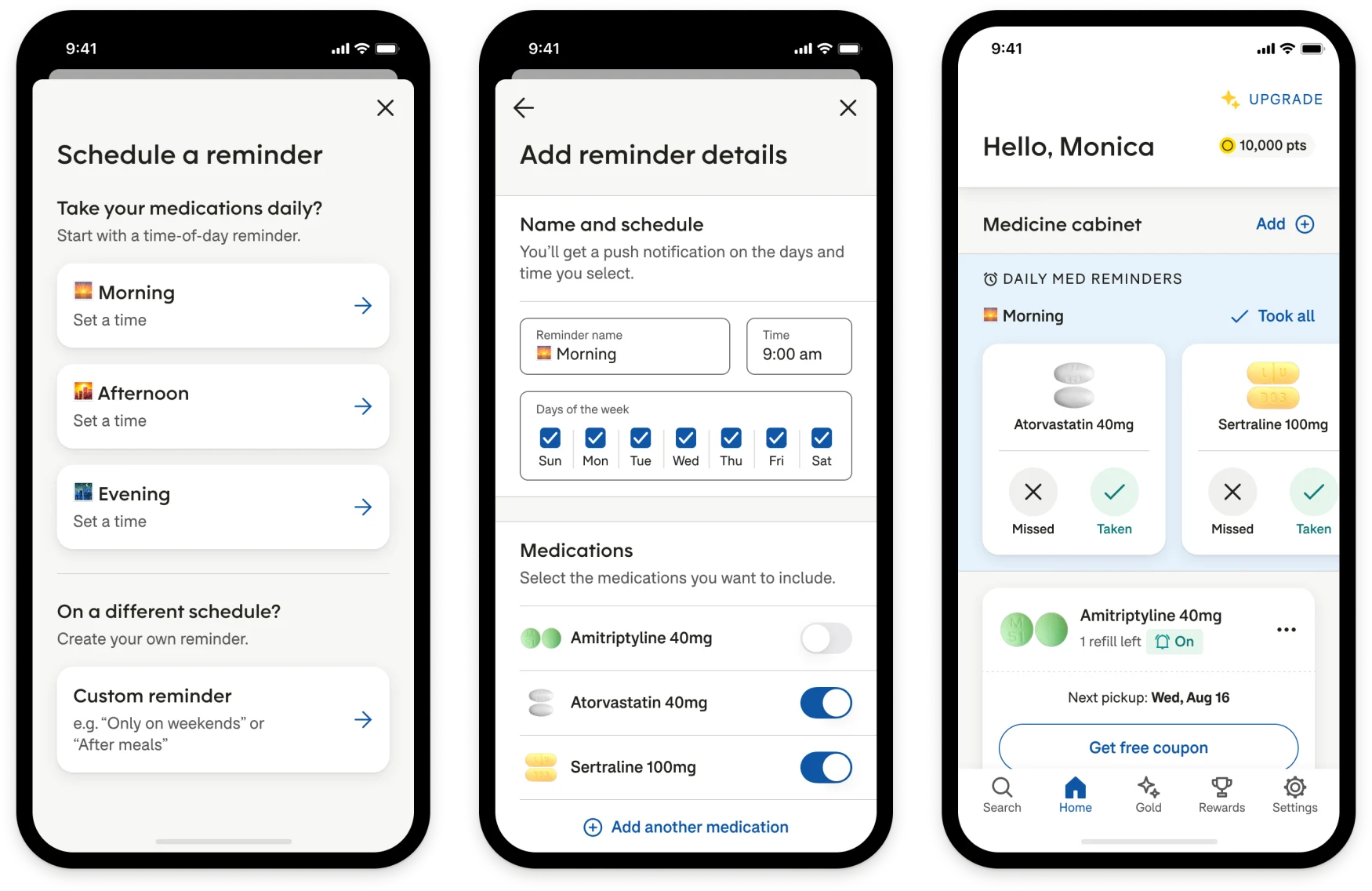 Medicine Cabinet app from GoodRx