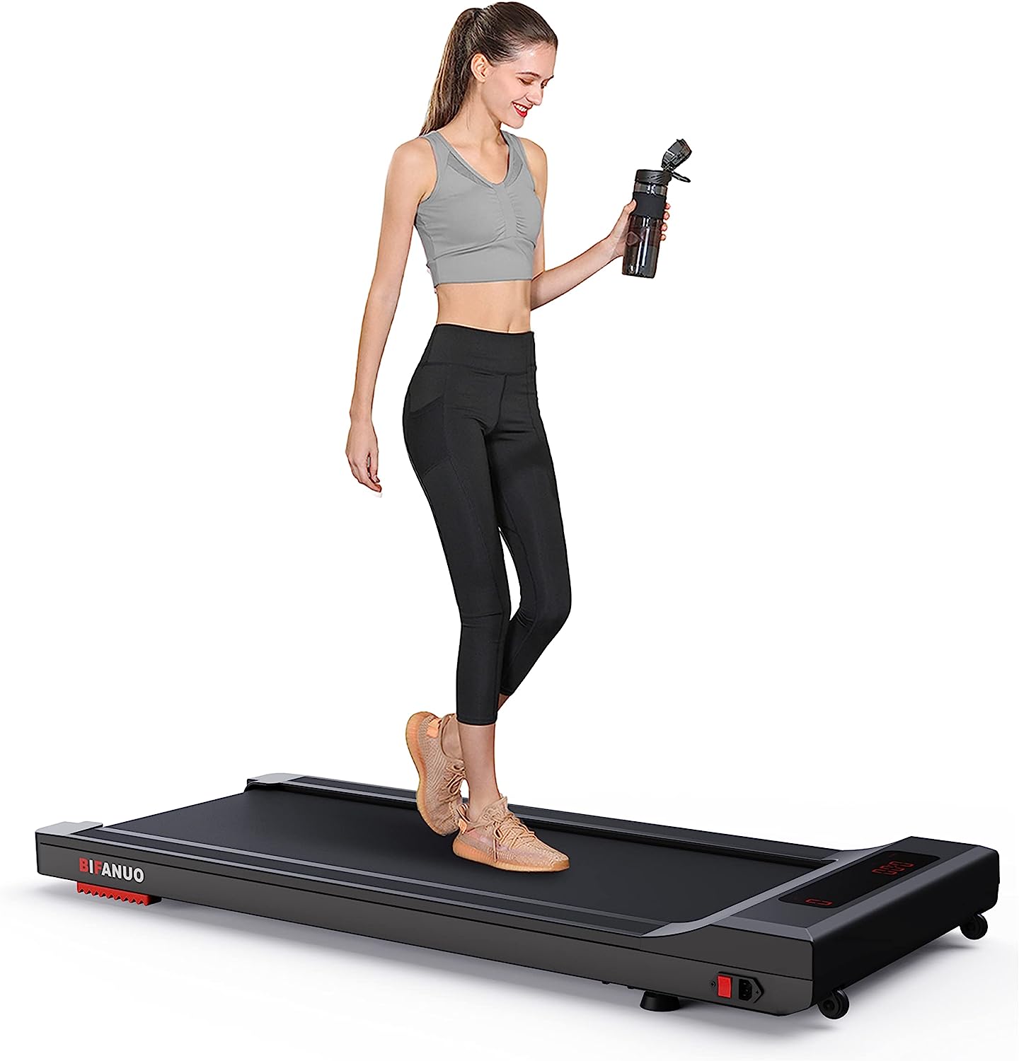 Bifanuo Under Desk Foldable Treadmill