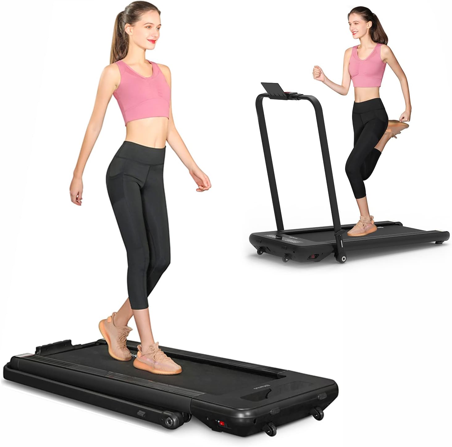 BiFanuo 2 in 1 Foldable Treadmill
