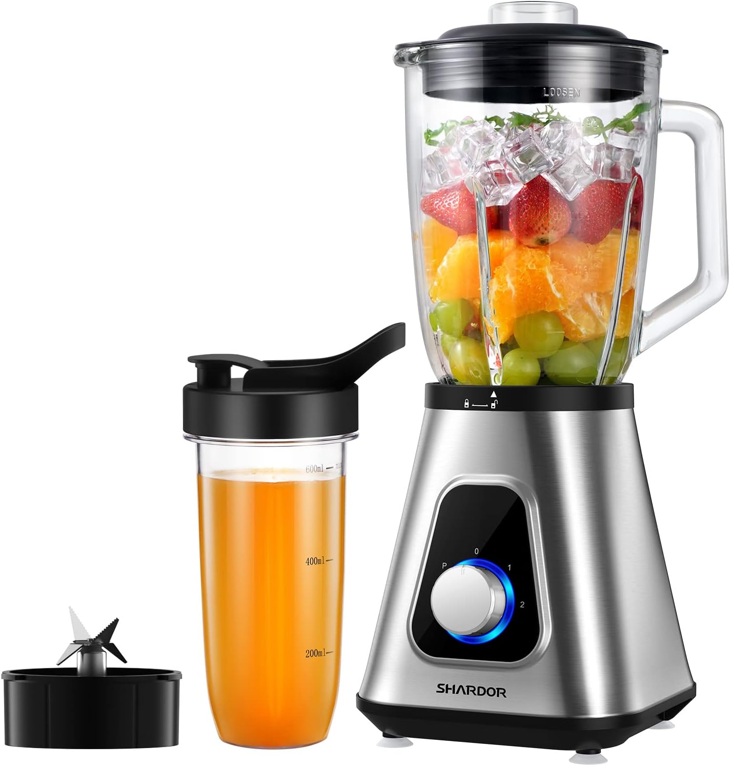 SHARDOR 1200W Countertop Blender