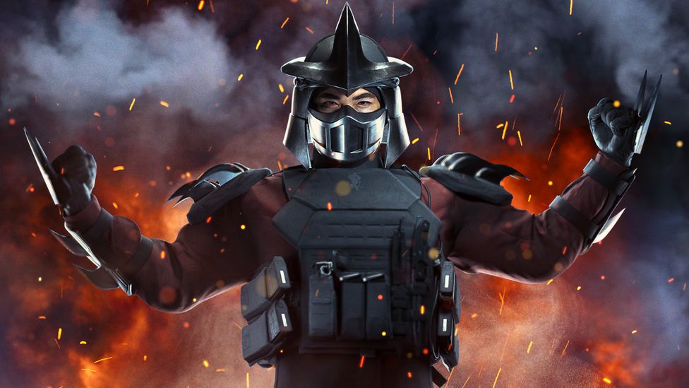 Call of Duty character Shredder.