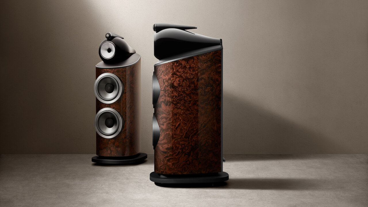 Bowers & Wilkins 801 D4 Signature Loudspeakers in California Burl Gloss