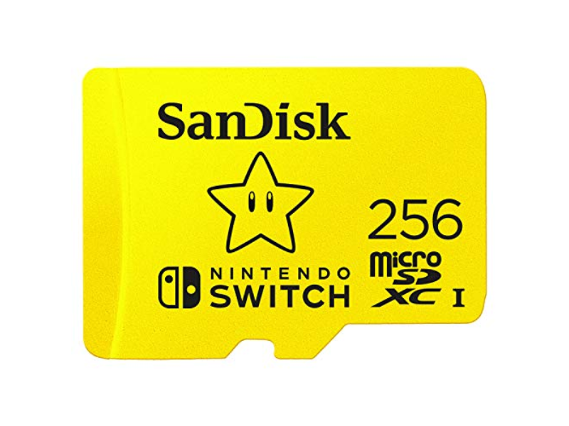 SanDisk 256GB microSDXC-Card, Licensed for Nintendo-Switch