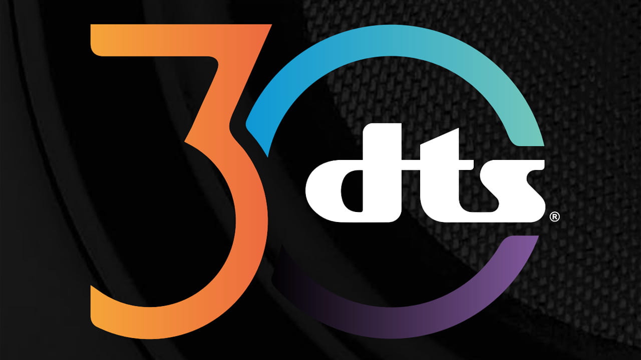 DTS 30th Anniversary Logo