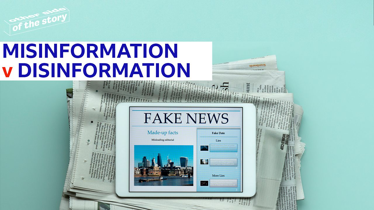 Misinformation v disinformation: What's the difference?