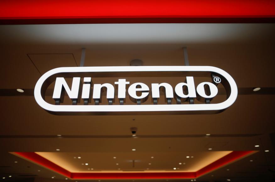 The logo of the Nintendo is displayed at Nintendo Tokyo, the first-ever Nintendo official store in Japan, at at SHIBUYA PARCO department store and shopping mall complex, during a press preview in Tokyo, Japan November 19, 2019.  REUTERS/Issei Kato