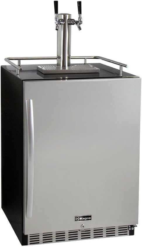 Kegco HK38BSU-2 Mini Fridge Kegerator