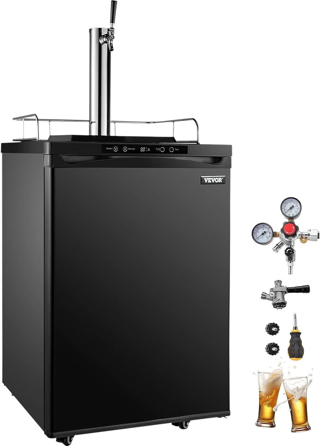 VEVOR Mini Fridge Kegerator