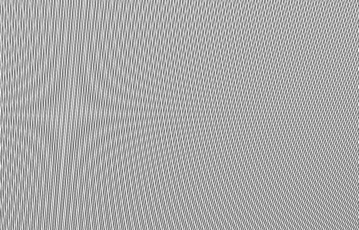 A Moire pattern.